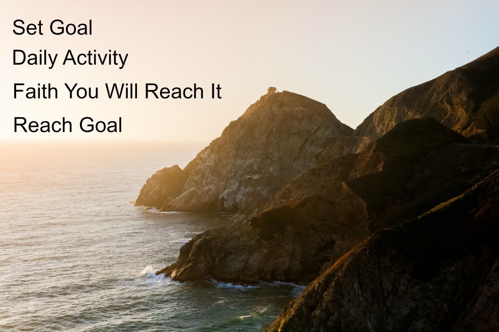 How to achieve any goal